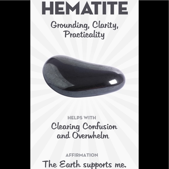 Hematite Turquoise 8mm Bracelet Grounding Balance - Picture 6 of 9